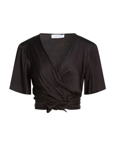 Kaos Woman Top Black Size 2 Viscose