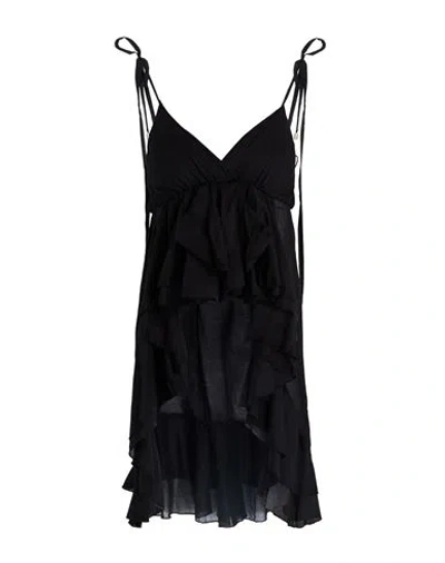 Kaos Woman Top Black Size 8 Cotton