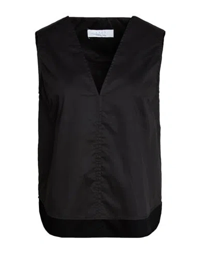 Kaos Woman Top Black Size 8 Cotton