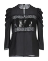 Kaos Woman Top Black Size 6 Polyester, Viscose, Elastane In Black