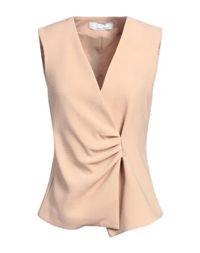 Kaos Woman Top Blush Size 10 Polyester, Elastane In Pink