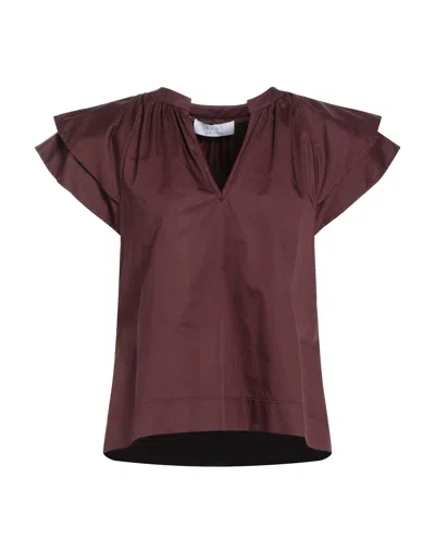 Kaos Blouses In Brown
