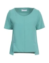 Kaos Woman Top Emerald Green Size 12 Polyester, Elastane In Green