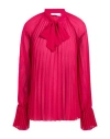 Kaos Woman Top Fuchsia Size 10 Polyester In Pink