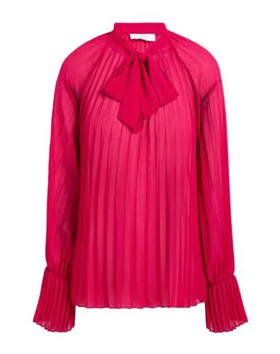 Kaos Woman Top Fuchsia Size 10 Polyester In Pink