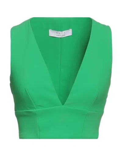 Kaos Tops In Green