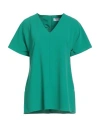 Kaos Woman Top Green Size 8 Polyester, Elastane