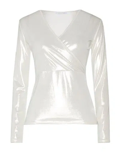 Kaos Woman Top Light Grey Size S Polyester, Elastane