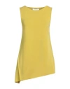Kaos Woman Top Lime Green Size 6 Acetate, Nylon, Elastane