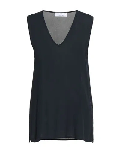 Kaos Woman Top Midnight Blue Size 8 Viscose