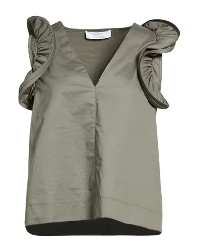 Kaos Woman Top Military Green Size 10 Cotton