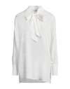 Kaos Woman Top Off White Size 10 Viscose In Off White
