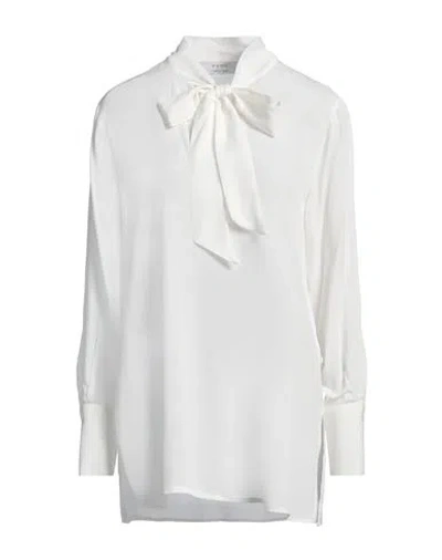Kaos Woman Top Off White Size 10 Viscose