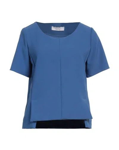 Kaos Woman Top Pastel Blue Size 12 Polyester, Elastane