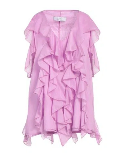 Kaos Woman Top Pink Size 6 Cotton