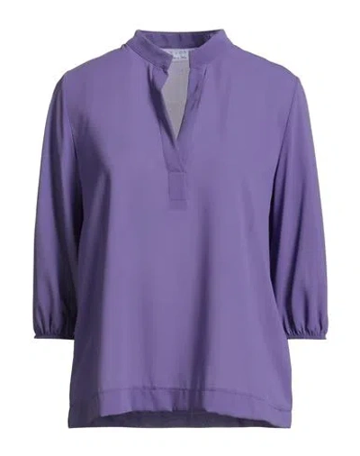 Kaos Woman Top Purple Size 8 Polyester