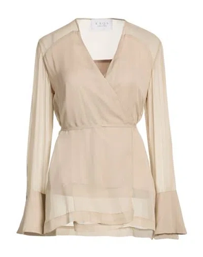 Kaos Woman Top Sand Size 10 Viscose