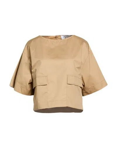 Kaos Woman Top Sand Size 4 Cotton In Neutral