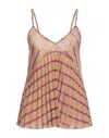 Kaos Tops In Beige
