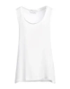 Kaos Woman Top White Size 12 Rayon