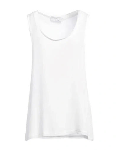 Kaos Woman Top White Size 12 Rayon