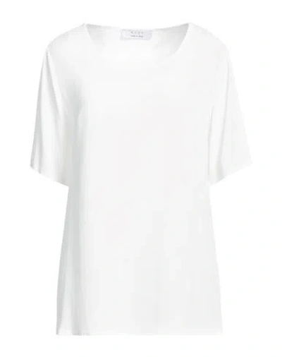 Kaos Woman Top White Size 2 Viscose