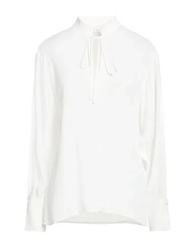 Kaos Woman Top White Size 8 Viscose