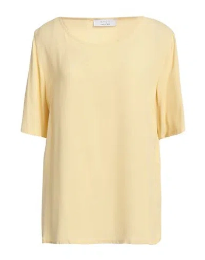 Kaos Woman Top Yellow Size 8 Viscose