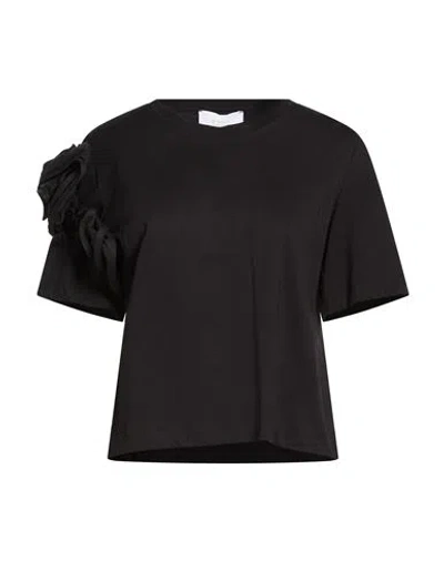 Kaos Woman T-shirt Black Size M Cotton