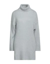 Kaos Woman Turtleneck Sky Blue Size S Acrylic, Polyamide, Mohair Wool In Blue