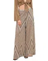 Kaos Lurex Trousers In Gold