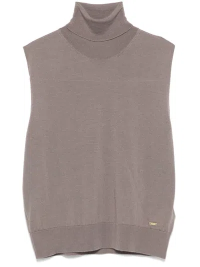 Kaos Wool Vest In Grey