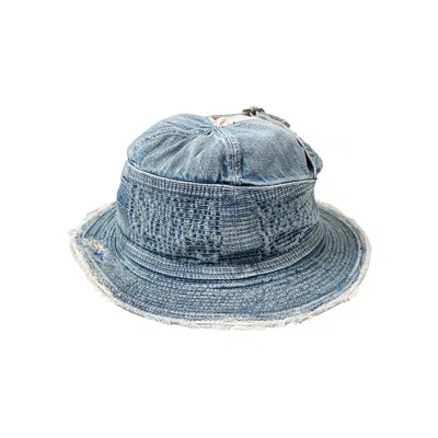 Pre-owned Kapital 11.5oz Denim Old Man And The Sea Crusher 'indigo' | Blue | Men's Size Onesize