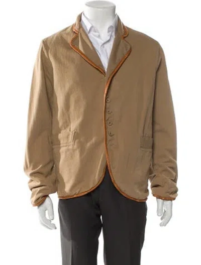 Pre-owned Kapital 2000's Moto Jacket In Neutral