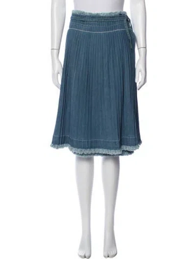 Pre-owned Kapital 2015 Knee-length Skirt In Blue