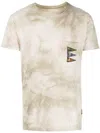 Kapital Logo-patch Tie-dye T-shirt In Neutrals