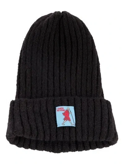 Pre-owned Kapital 5g Beanie In Black
