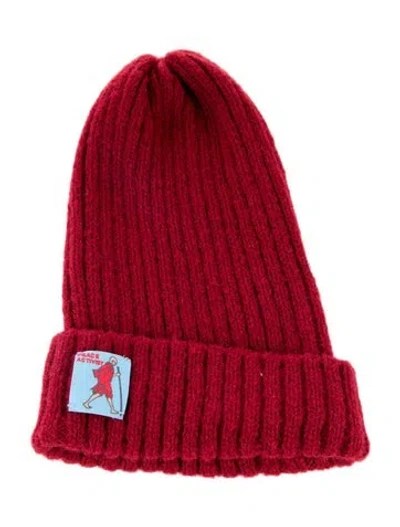 Pre-owned Kapital 5g Beanie In Red