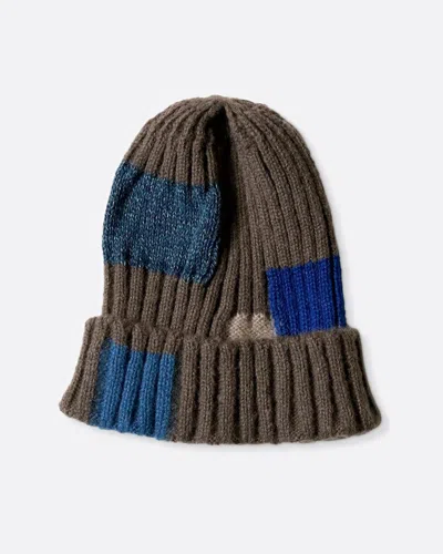 Pre-owned Kapital 5g Wool Tugihagi Knit Cap “blue”