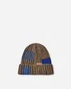 Kapital 5g Wool Tugihagi Knit Cap Gray In Brown