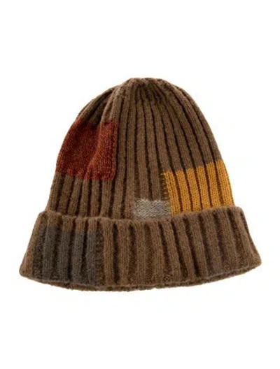 Pre-owned Kapital 5g Wool Tugihagi Knit W/ Tags In Brown
