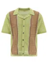 Kapital 7g Crochet Knit Tennessee Aloha Polo Shirts