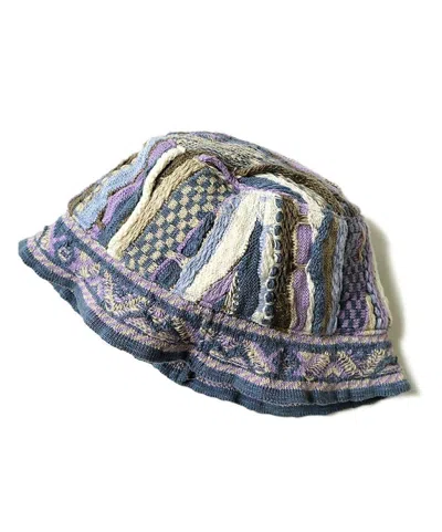 Pre-owned Kapital 7g Gaudy Knit Cap Hat In Multicolor
