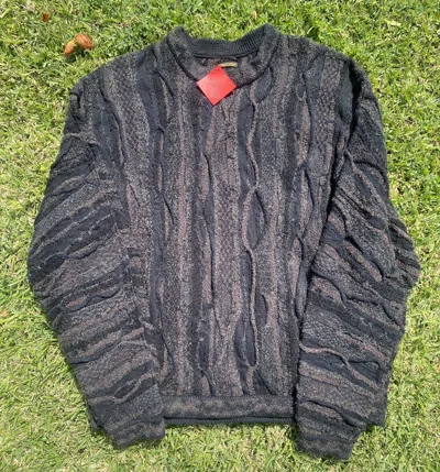 Pre-owned Kapital 7g Gaudy Sweater In Black