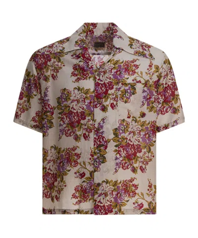 Kapital 'aloha' Shirt In Brown