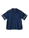 Kapital Aloha Short-sleeved Shirt In Blue