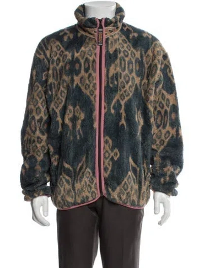 Pre-owned Kapital Animal Print Jacket In Brown