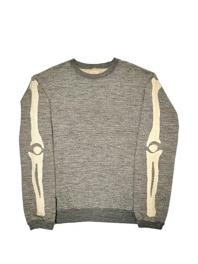 Kapital Bone Grandrelle Sweater In Gray