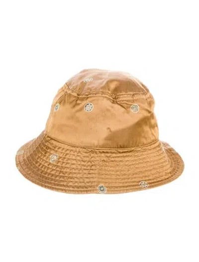 Pre-owned Kapital Bucket Hat W/tags In Brown