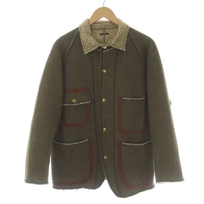 Pre-owned Kapital Button Front Jacket In Brown